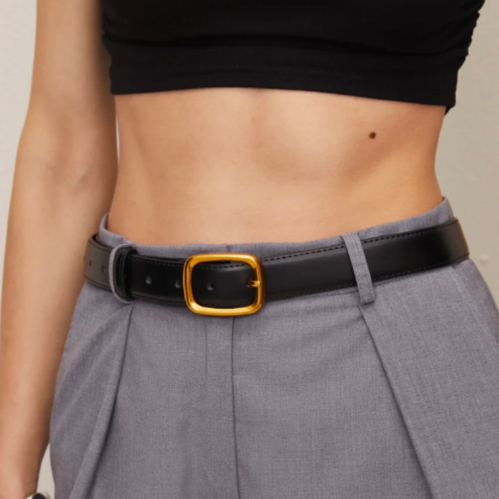 Commense Vintage Pin Buckle Belt